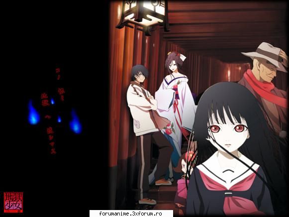 Jigoku shoujo - jigoku shoujo are trei partii Jigoku shoujo - Horror