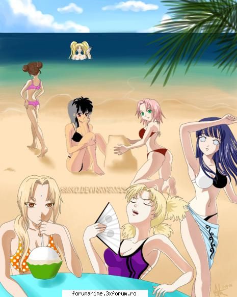 anime beach - Power of Kukuru - Anime